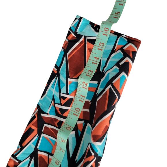 Dopamine Mid Century Mod Pink 60s Psychedelic Long Coat Handmade Teal - Picture 6 of 16